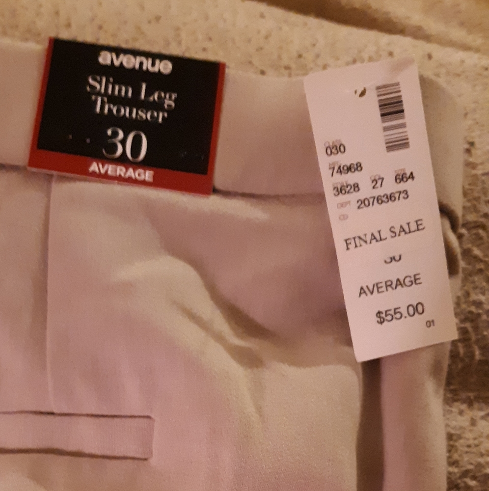 Avenue Slim Leg Trousers